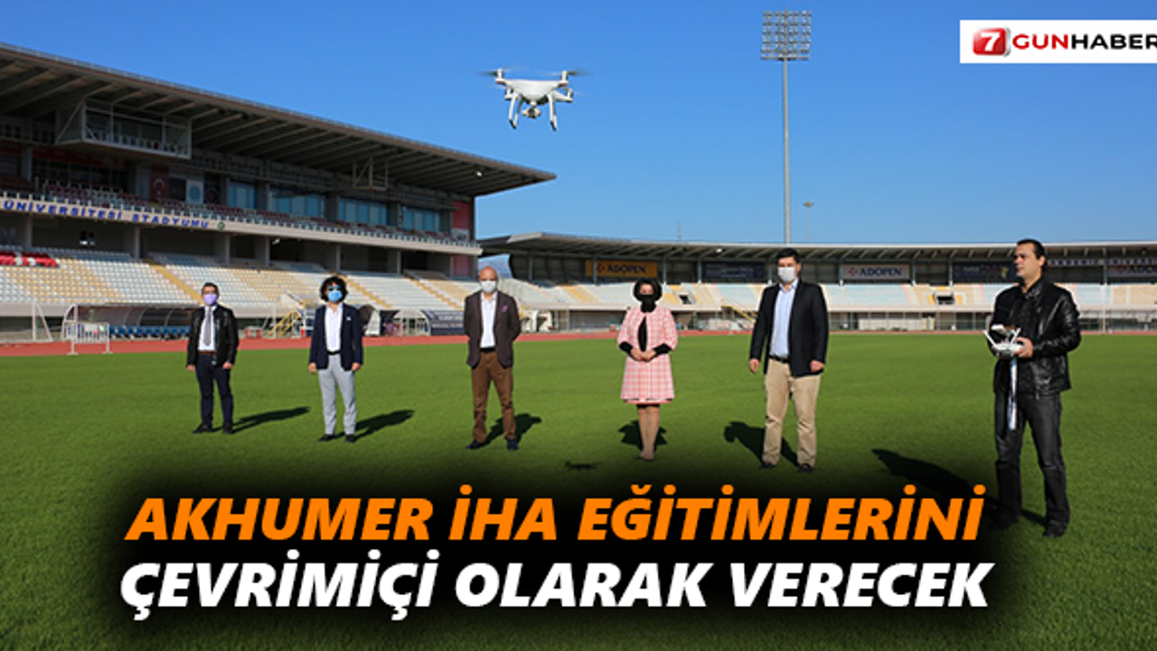AKHUMER İHA eğitimlerini çevrimiçi olarak verecek