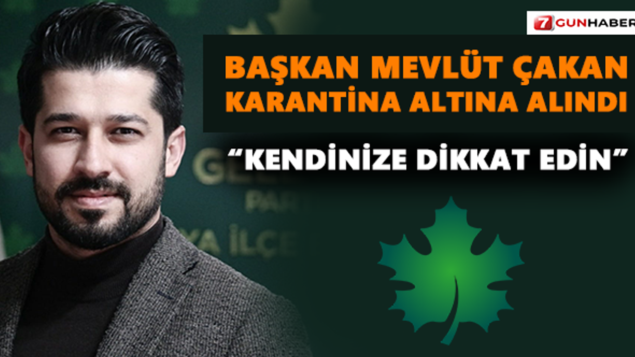 Alanya Gelecek Partisi'nde korona virüs şoku!