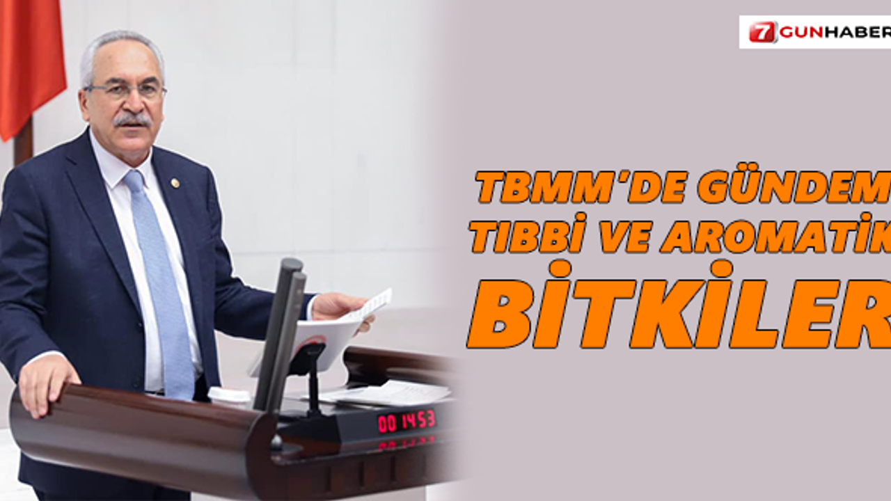 TBMM’de gündem tıbbi ve aromatik bitkiler