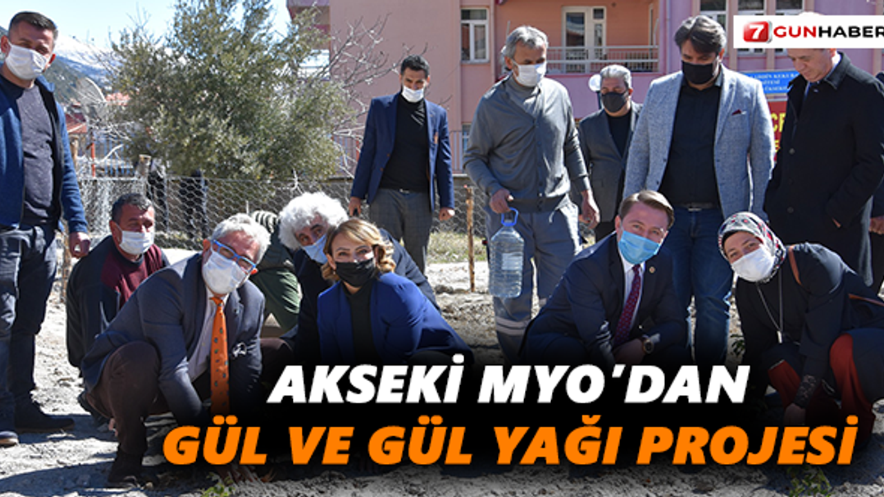 Akseki MYO’dan gül ve gül yağı projesi