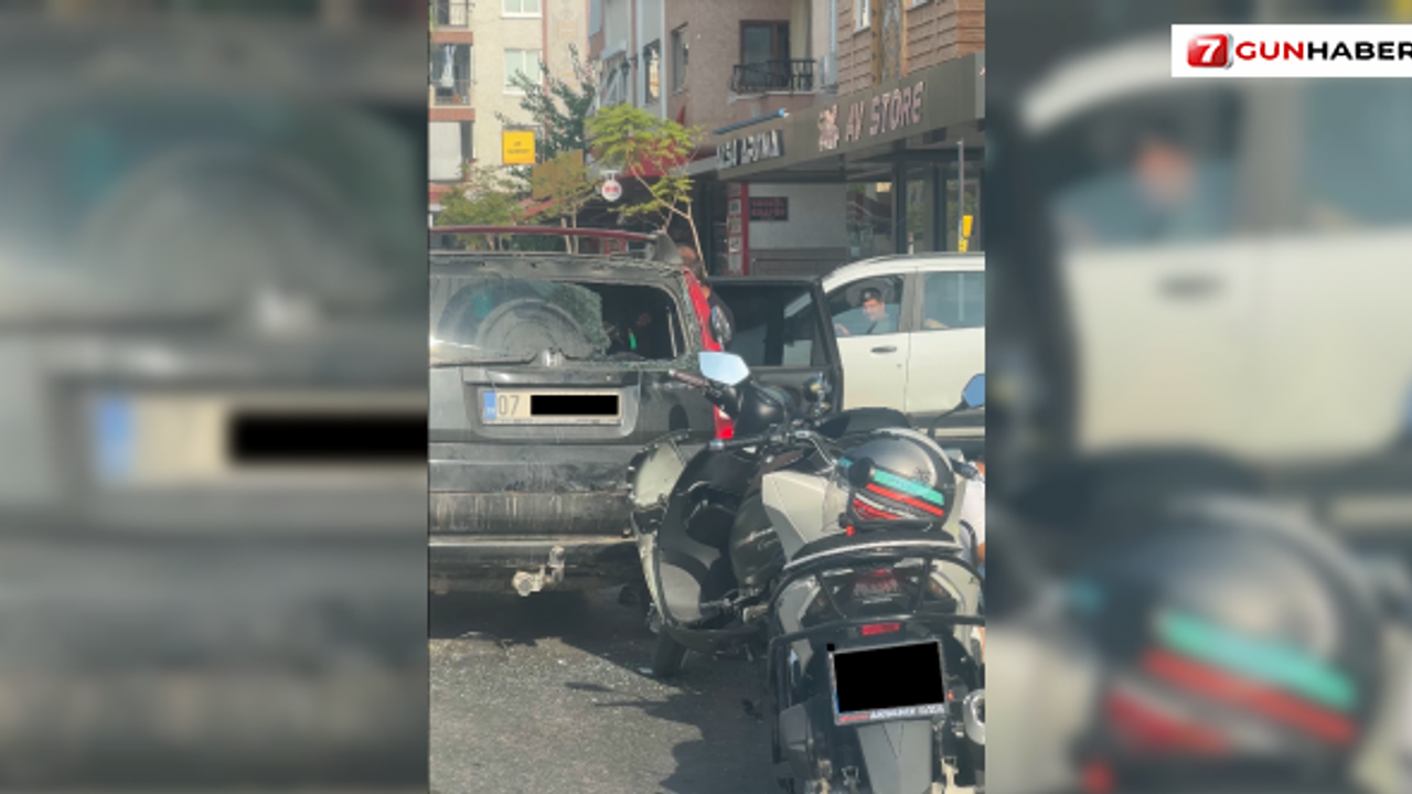 Alanya’da yine motosiklet kazası! Kadın sürücü yaralandı