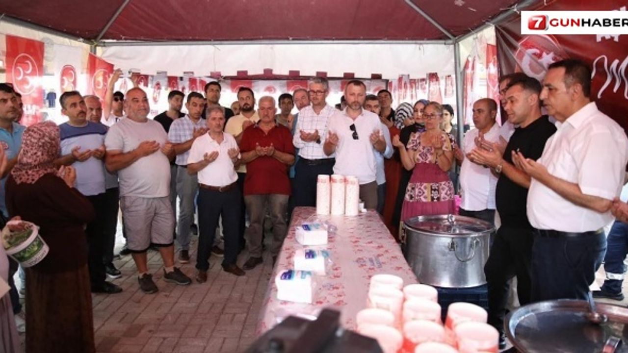 MHP Alanya’dan 3 bin kişilik aşure ikramı