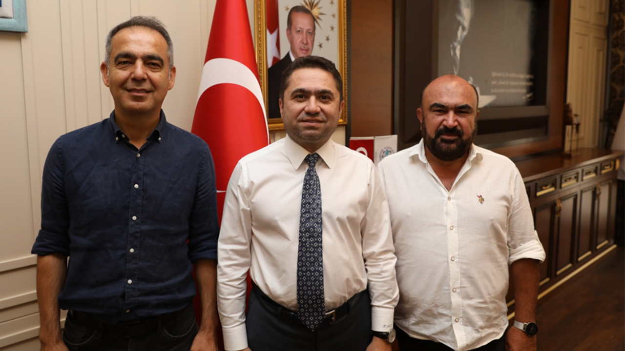 Kozan ve Müftüoğlu’ndan Rektör Türkdoğan’a ziyaret
