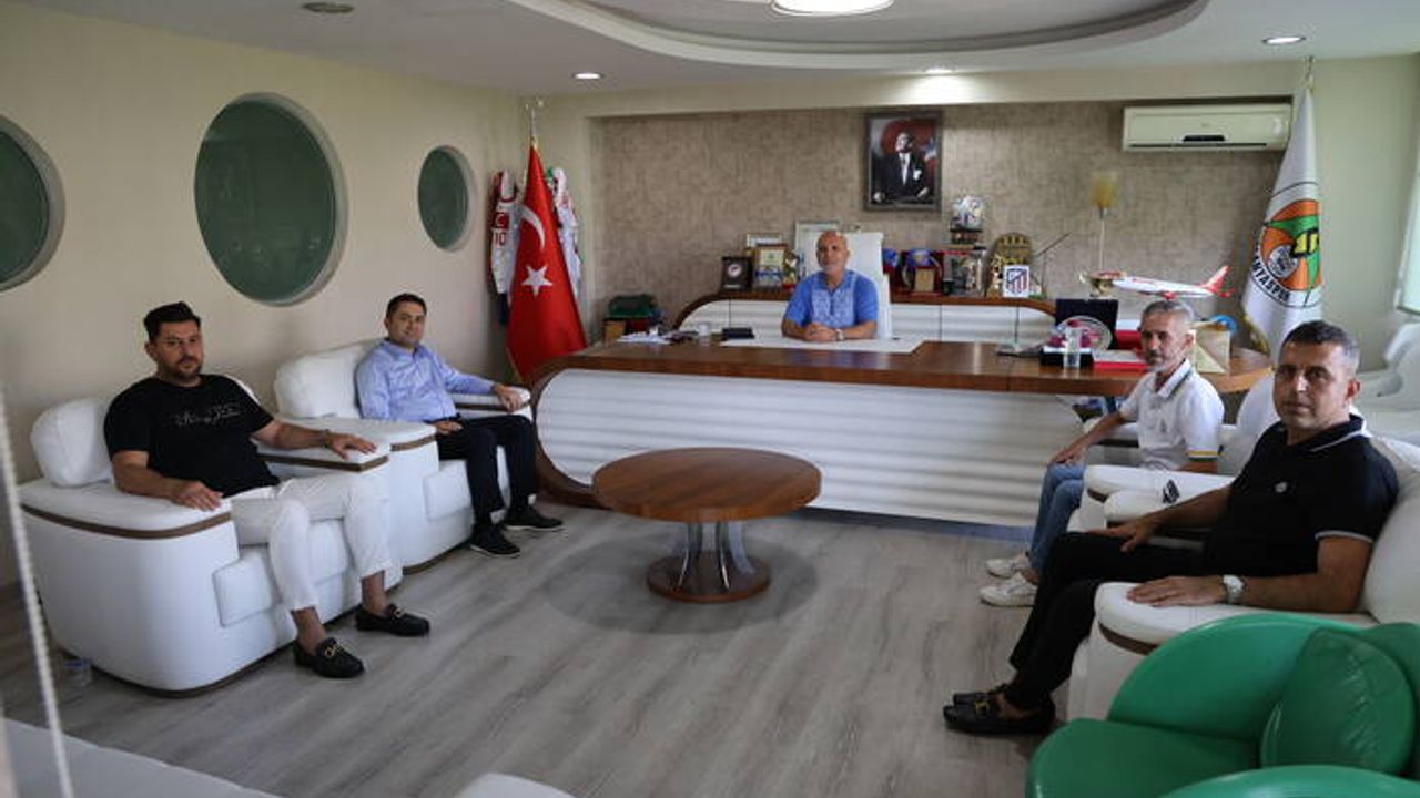 Rektör Türkdoğan’dan Alanyaspor'a Ziyaret