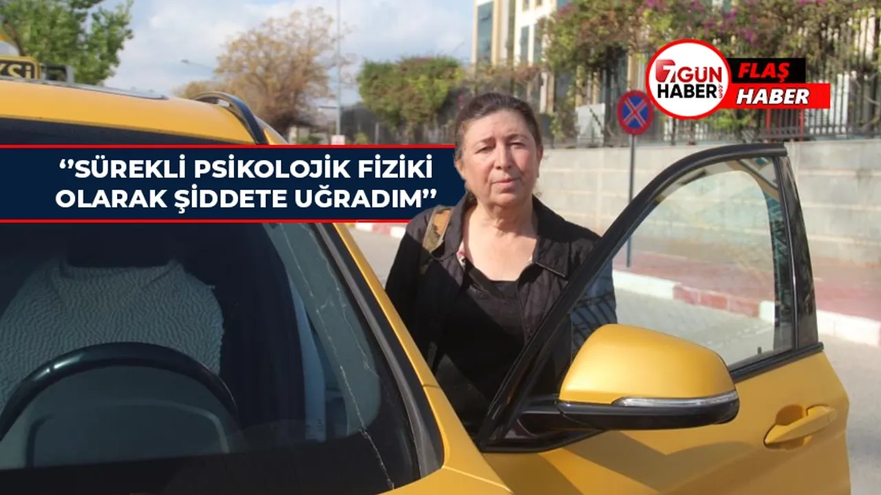 Kadın Taksiciden Şok İddia! Erkek Şoförlerden Baskı ve Şiddet Gördü