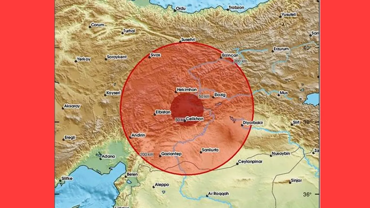 Malatya’da Kısa Süreli Korku! Deprem 3 Çevre İlde Hissedildi