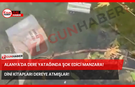 Alanya'da Dere Yatağında Şok Edici Manzara! Dini Kitapları Dereye Atmışlar!