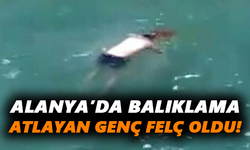 Alanya’da balıklama atlayan genç felç oldu!