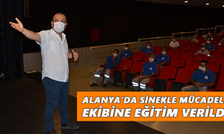 Alanya’da sinekle mücadele ekibine eğitim verildi