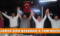 Alanya’dan Başaran’a destek