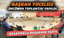 Başkan Yücelsiz encümen toplantısı yapıldı