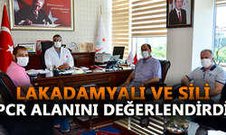 Lakadamyalı ve Sili PCR alanını değerlendirdi
