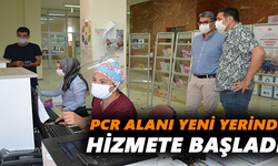 PCR alanı yeni yerinde hizmete başladı 