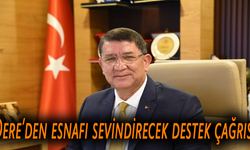 Dere'den  Esnafı Sevindirecek Destek  çağrısı