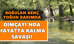 Dimçayı’nda hayatta kalma savaşı!