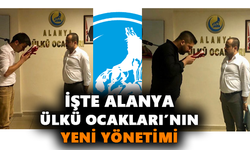 İşte Alanya Ülkü Ocakları’nın yeni yönetimi