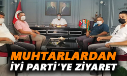 Muhtarlardan İYİ Parti’ye ziyaret
