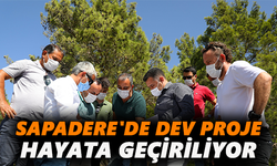 Sapadere Turizm Alanı'nda inceleme