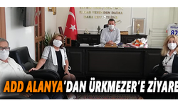ADD Alanya'dan Kaymakam Ürkmezer'e ziyaret