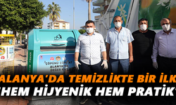 Alanya’da temizlikte bir ilk