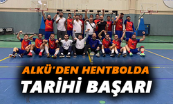 ALKÜ’den hentbolda tarihi başarı