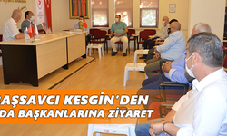Başsavcı Kesgin’den  oda başkanlarına ziyaret
