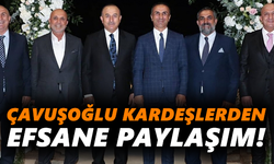 Çavuşoğlu kardeşlerden efsane paylaşım!