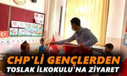 CHP'li gençlerden Toslak İlkokulu'na ziyaret