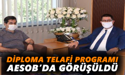 Diploma Telafi Programı AESOB’da görüşüldü