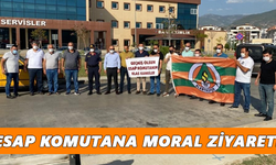 Esap Komutana moral ziyareti