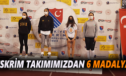 Eskrim takımımızdan 6 madalya