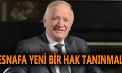 ‘Esnafa yeni bir hak tanınmalı’