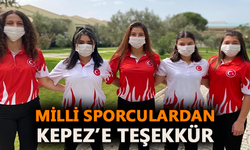 Milli sporculardan Kepez’e teşekkür