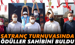 Satranç turnuvasında ödüller sahibini buldu