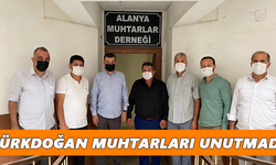 Türkdoğan muhtarları unutmadı