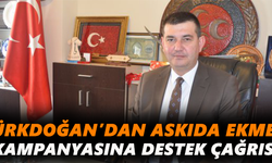 Türkdoğan’dan askıda ekmek kampanyasına destek çağrısı