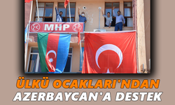 Ülkü Ocakları'ndan Azerbaycan'a destek