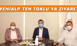 Yenialp’ten Toklu’ya ziyaret