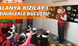 Alanya Kızılay'ı miniklerle buluştu