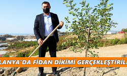 Alanya’da fidan dikimi gerçekleştirildi