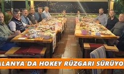 Alanya’da hokey rüzgarı sürüyor