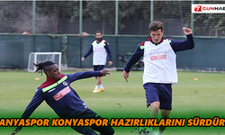 Alanyaspor Konyaspor maçı hazırlıklarını sürdürüyor