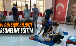 ALKÜ'DEN Serik belediye personeline eğitim