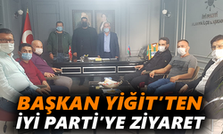 Başkan Yiğit’ten İYİ Parti’ye ziyaret