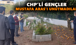 CHP’li gençler Mustafa Aras’ı unutmadılar