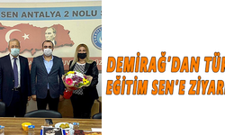 Demirağ’dan Türk Eğitim Sen’e ziyaret