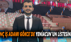 Genç iş adamı Gökce'de Yeniacun'un listesinde