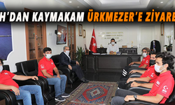 İHH'den Kaymakam  Ürkmezer'e  ziyaret