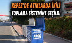 Kepez’de atıklarda ikili toplama sistemine geçildi