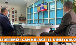 “Liderimizi can kulağı ile dinliyoruz”